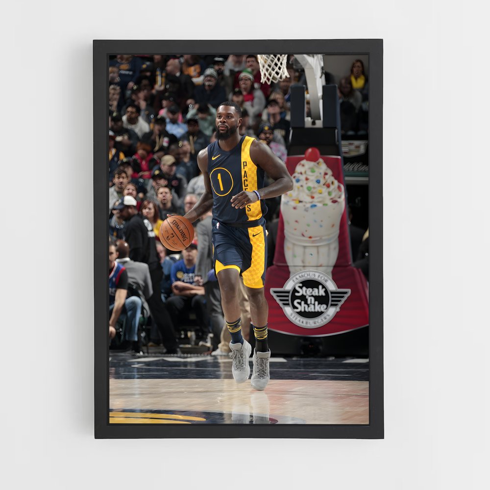 Poster The Blue Dunk – affiche Basketball (vue 2)